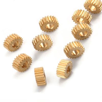 Precise 1M CNC Brass Gearbox Small Spur Gear Wheel