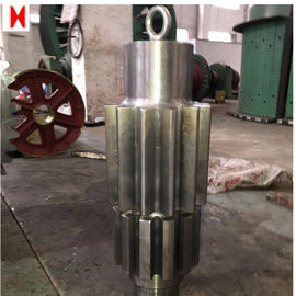 Mining Hoist 42CrMo 8000mm Mill Roller Shaft  Forging Spline main roller  Shaft