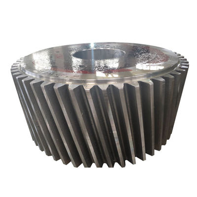 Cement 50HRC 1500mm Carburizing Heat Treatment Alloy Steel Helical Gear