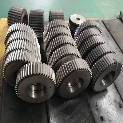 hardness HB330 Forging 10 Tooth Pinion Gear For Mining Hoist